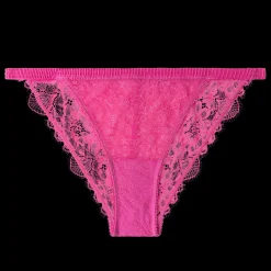 Love Stories Wild Rose Bequemer Slip aus Spitze Rosa Hot