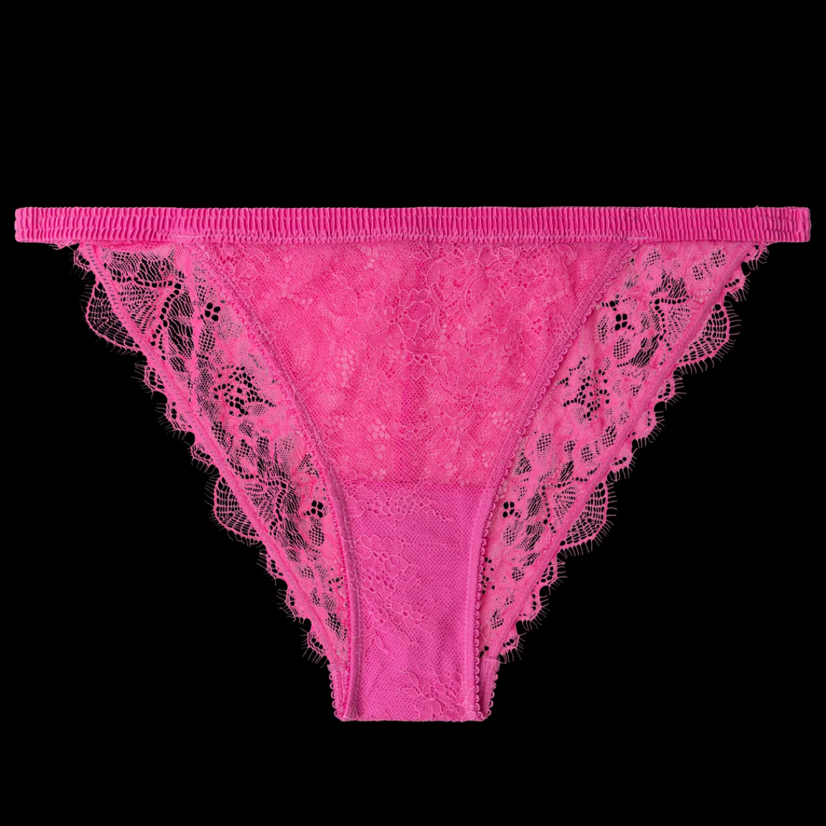 Love Stories Wild Rose Bequemer Slip aus Spitze Rosa Hot