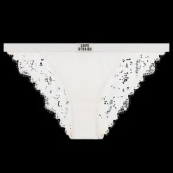 Love Stories Wild Rose Bequemer Spitzen-Slip Off-White Sale