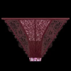 Love Stories Wild Rose Bequemer Spitzenslip Burgund Clearance