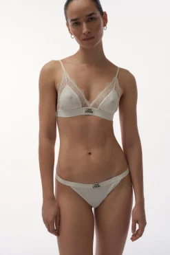 Love Stories Wild Rose Bequemer Spitzen-Slip Off-White Sale