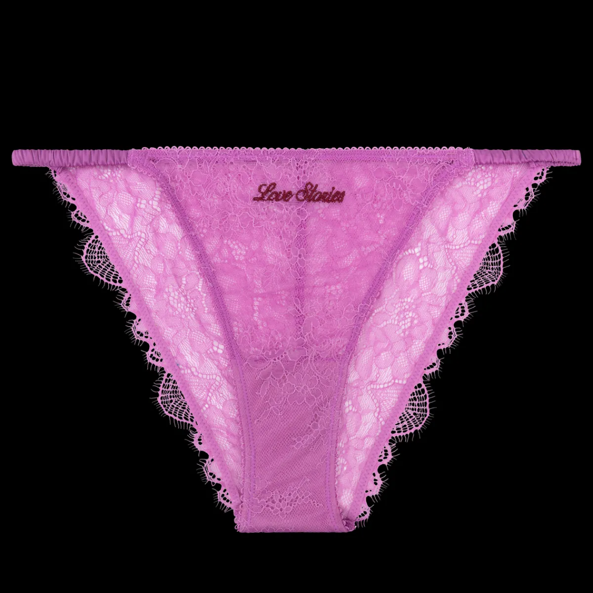 Love Stories Wild Rosie Zarter Spitzenslip Dunkelrosa Fashion
