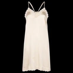 Love Stories Willow Kurzes Slip Dress Off-White Sale