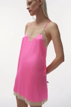Love Stories Willow Kurzes Slip Dress Pink Online