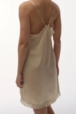 Love Stories Willow Kurzes Slip Dress Off-White Sale