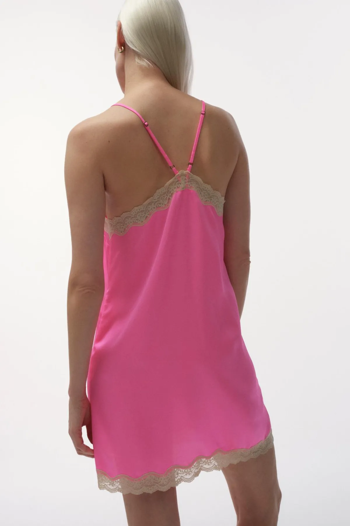 Love Stories Willow Kurzes Slip Dress Pink Online