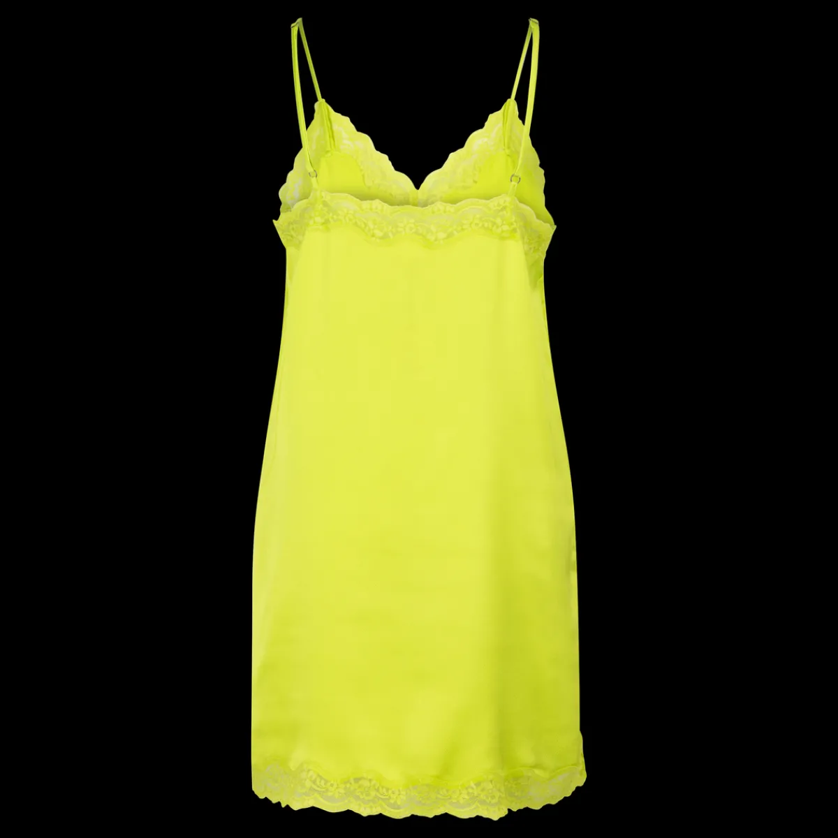 Love Stories Willow Kurzes Slip-Kleid Limette Hot