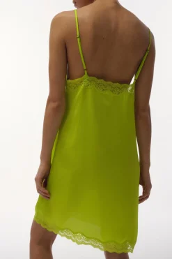 Love Stories Willow Kurzes Slip-Kleid Limette Hot